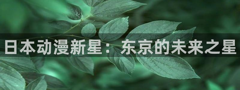 日本口工里番全彩漫画：日本动漫新星：东京的未来之星